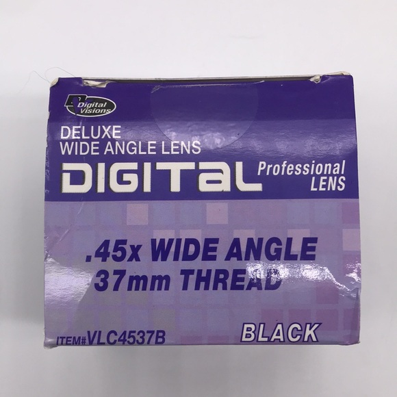Digital Visions 37mm .45x Wide Angle Japan Optics with/Pouch - Picture 2 of 6